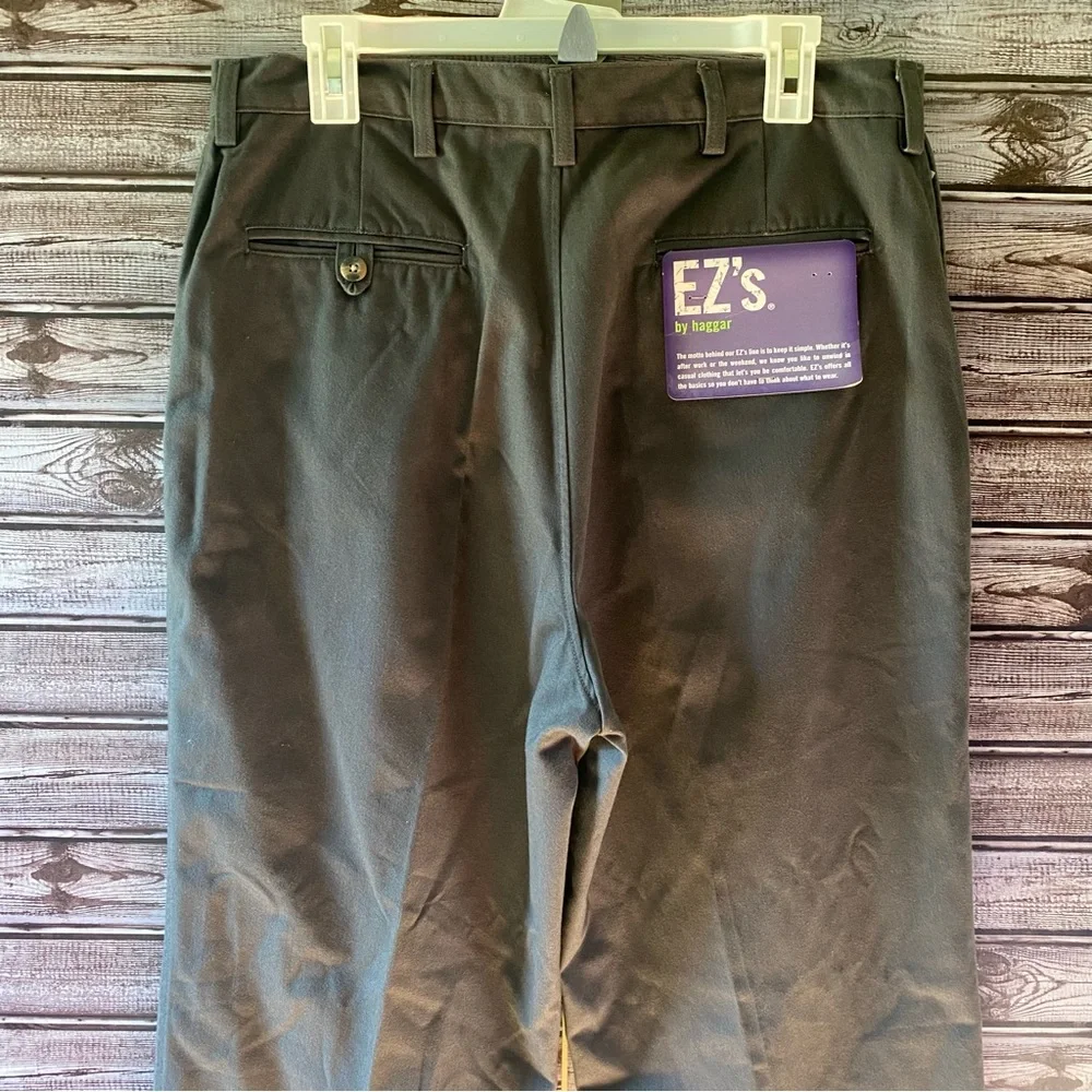 NWOT EZ's by Haggar Men's Pants Size 34 x 34‎